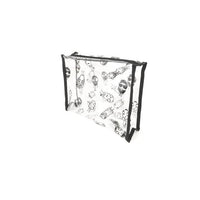 Quipster Quiptastic All Over Print on transparent vinyl cosmetic travel bag