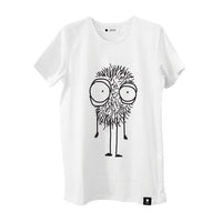 Quipster Character Fluffy on white unisex T-Shirt